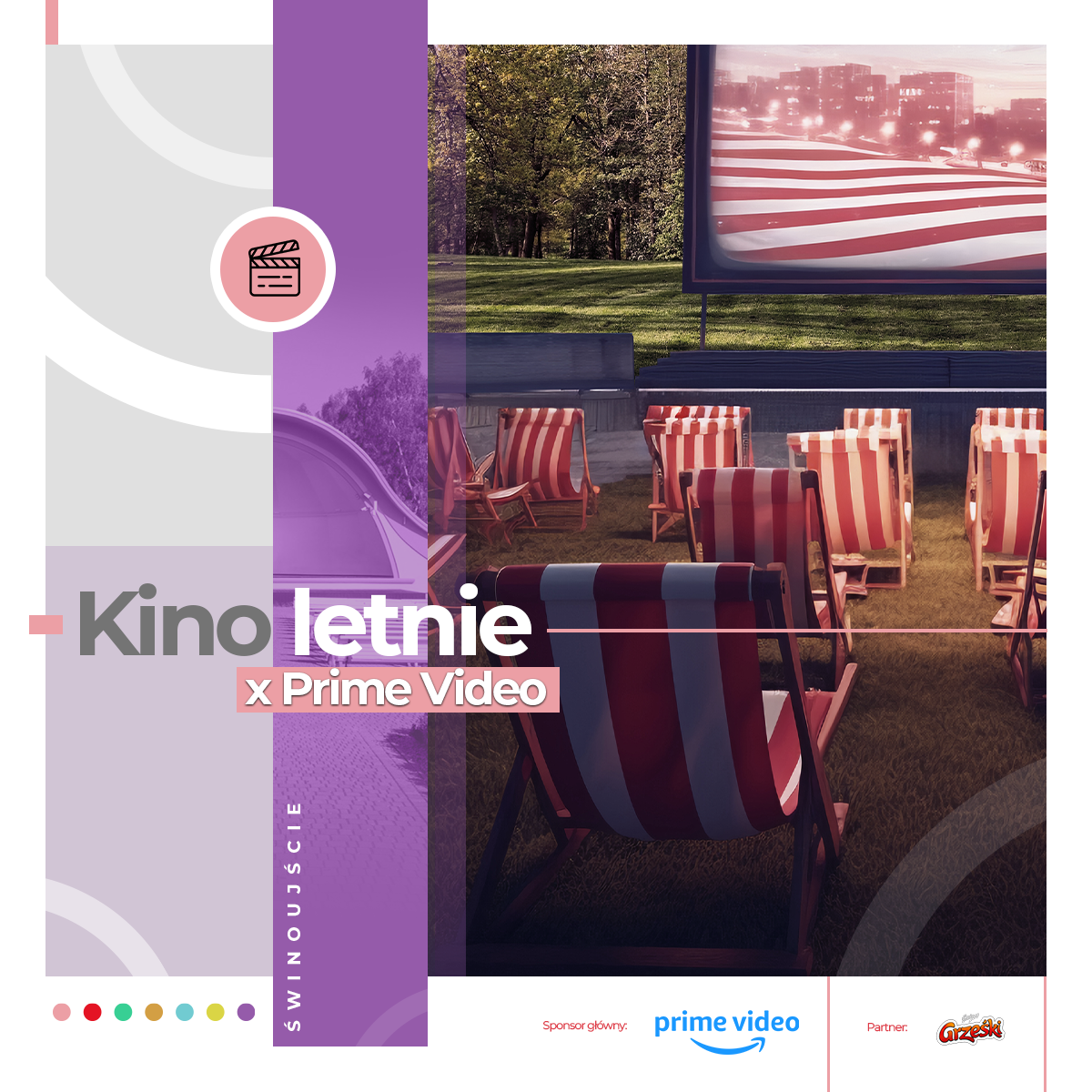 Kino letnie w Muszli Koncertowej 