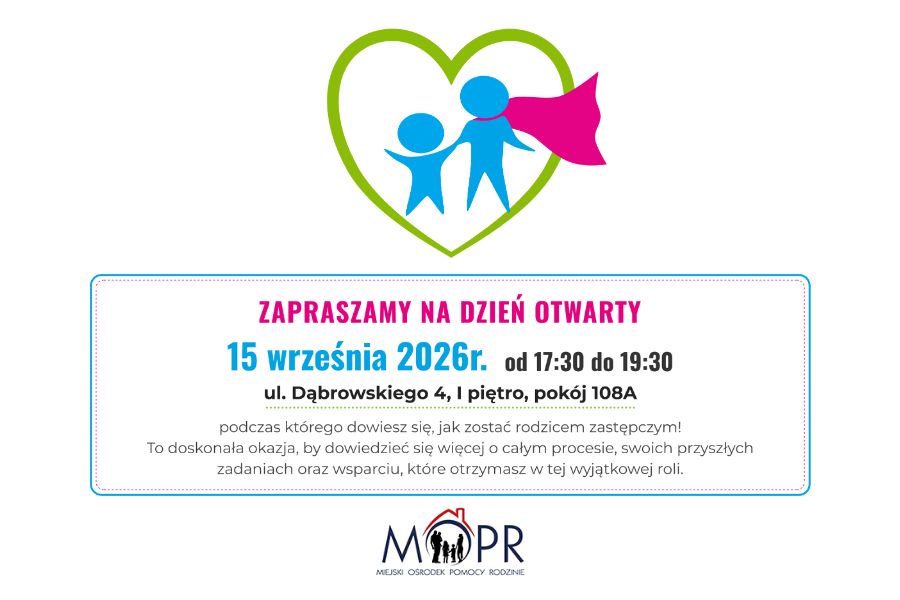 Zapraszamy na Dzień Otwarty Rodzicielstwa Zastępczego w Świnoujściu