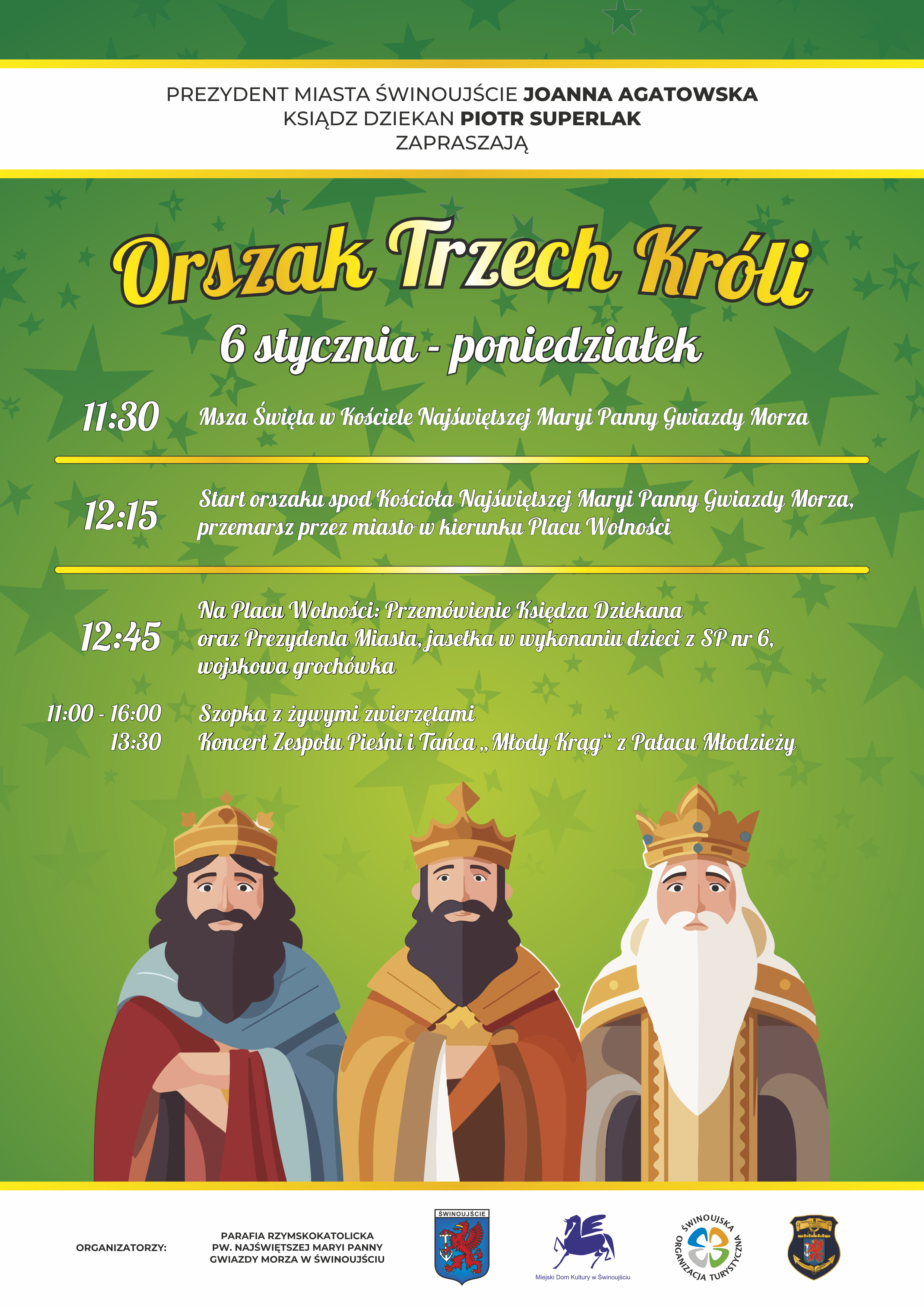 Orszak Trzech Króli w Świnoujściu już po raz ósmy