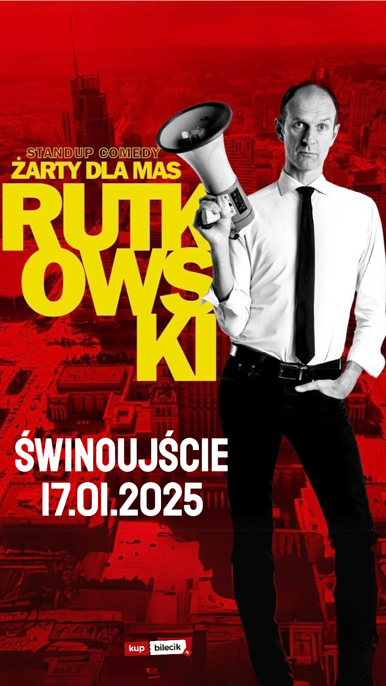 Żarty dla mas - solowy program Rafała Rutkowskiego 