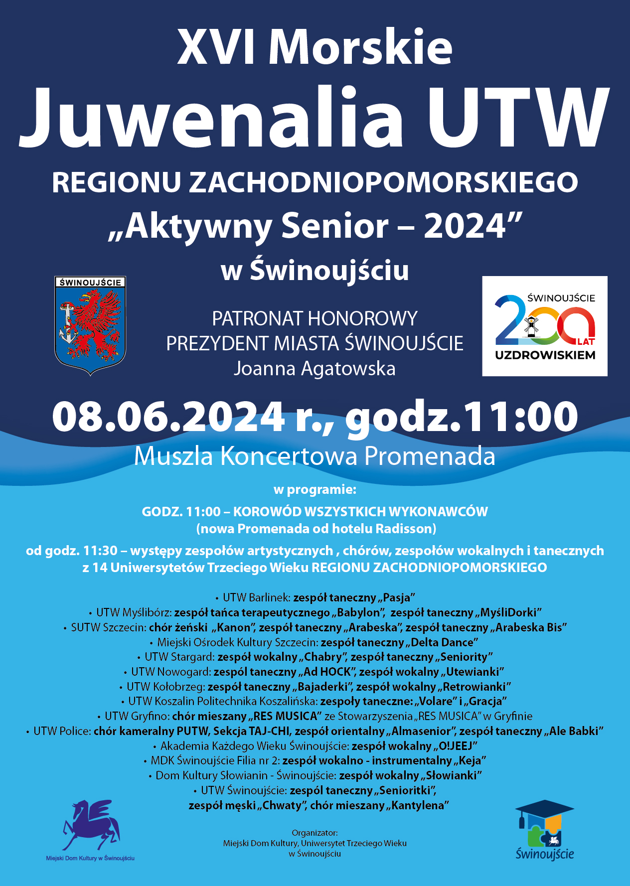 plakat XVI Morskie Juwenalia 2024